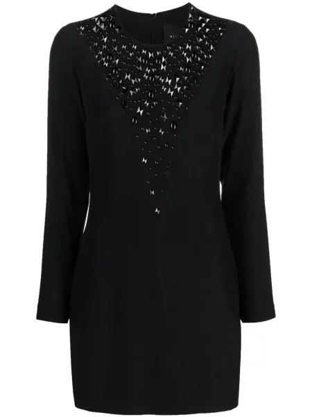 Rochie maxi John Richmond lungă de costum negru