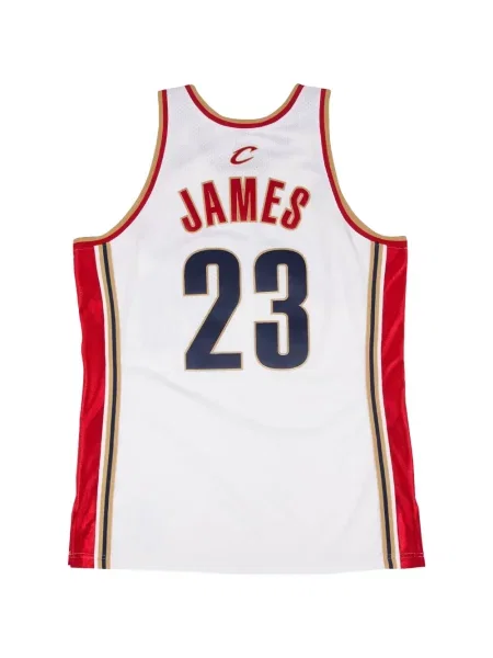 Cămașă Mitchell & Ness din jerseu alb