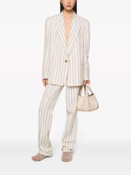 Pruhované kalhoty Stella Mccartney