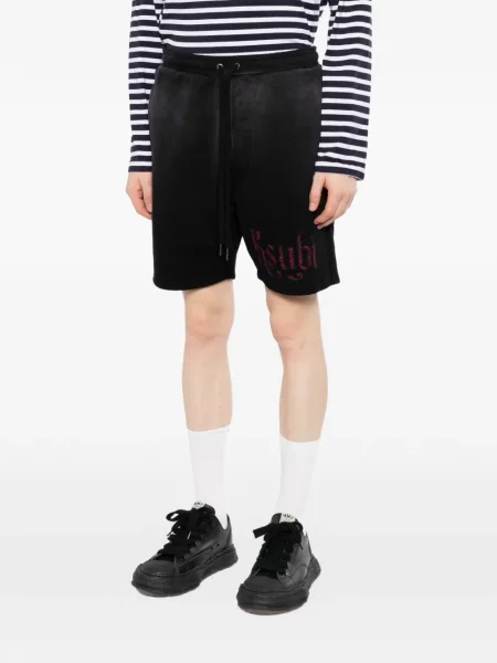 Pantaloni scurți Ksubi negru