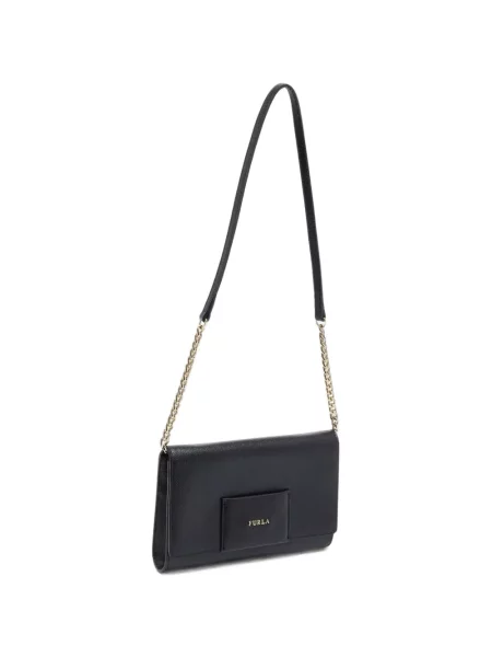 Geantă Furla cu imagine negru