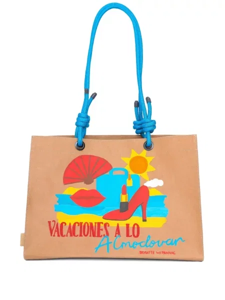 Torba plażowa Brigitte brązowa