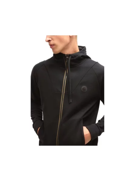 Bluza rozpinana Hugo czarna