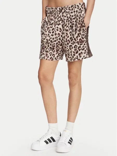 Adidas Sport rövidnadrág Seasonal Essentials Animal Print bézs