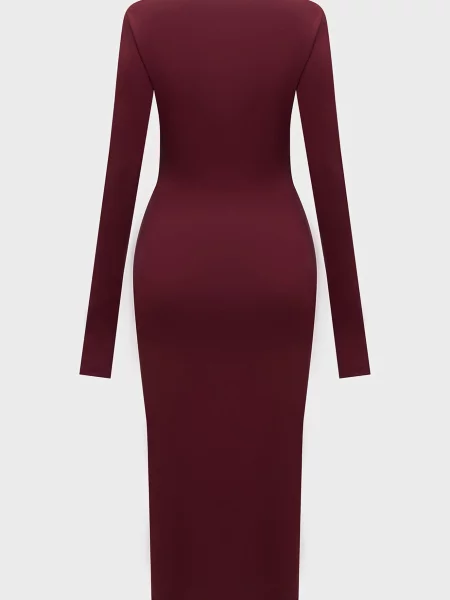 Платье Dkny бордовое