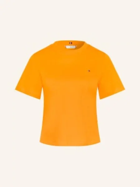 Tommy Hilfiger Koszulka orange pomarańczowa