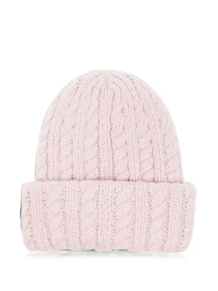 Căciulă Moncler tricotate roz