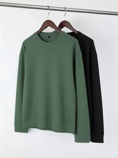 Trendyol Tricou verde jad negru