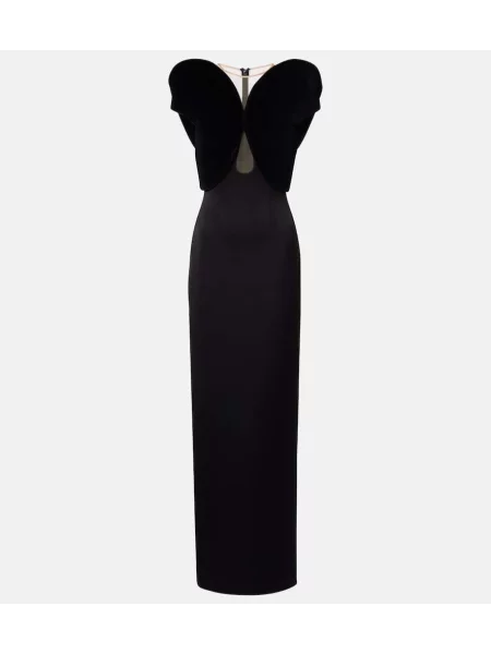 Rochie David Koma din satin negru