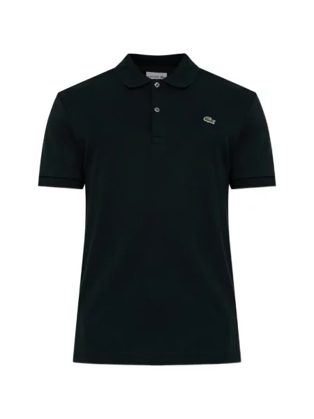 Tricou polo Lacoste cu autograf verde
