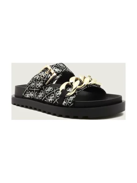 Guess papuci FATEMA negru