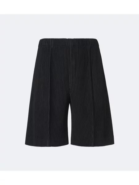 Bermude Homme Plisse Issey Miyake negru