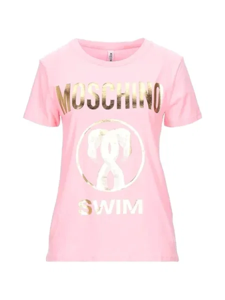 Koszulka Moschino różowa