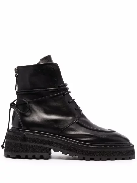 Botine Marsell din piele negru