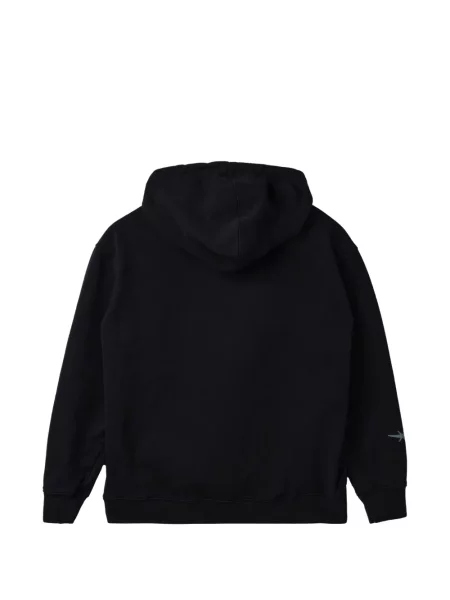 Hoodie Phipps με αυτόγραφο μαύρο