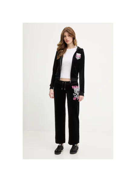 Spodnie Juicy Couture czarne