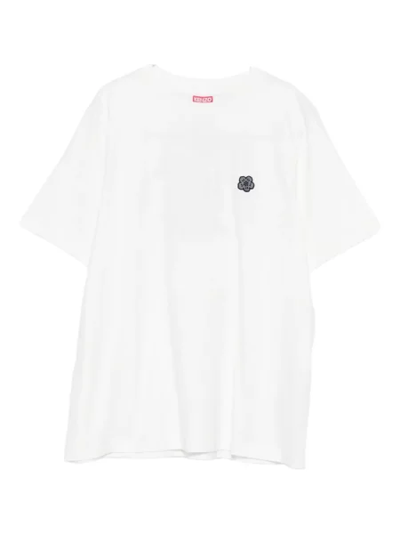 Tricou Kenzo cu model floral alb