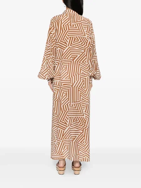 Rochie Bambah de costum maro