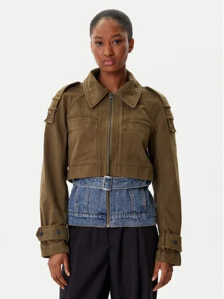 Desigual Geacă de blugi Tropez verde