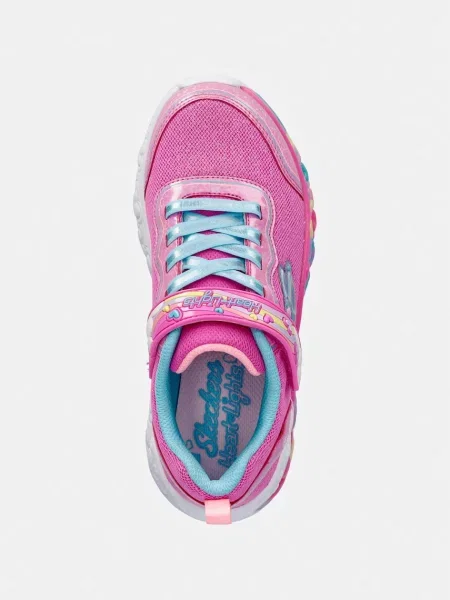Skechers ETERNAL HEART LIGHTS маратонки за деца розово