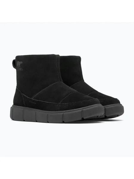 Дамски ботуши за сняг Sorel Explorer III Slip-On WP black/sea salt черно