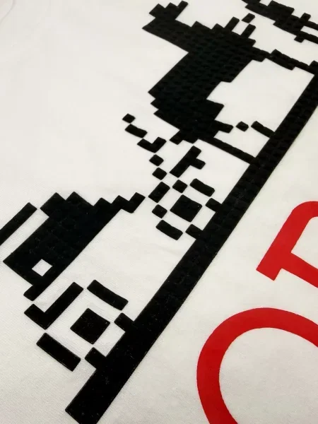 Tricou Mostly Heard Rarely Seen 8-bit alb