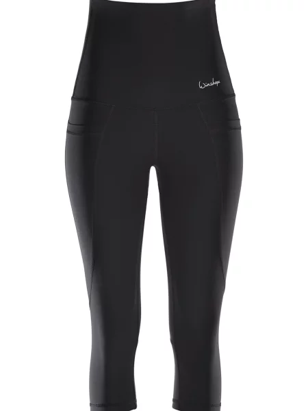Winshape Pantaloni sport negru alb