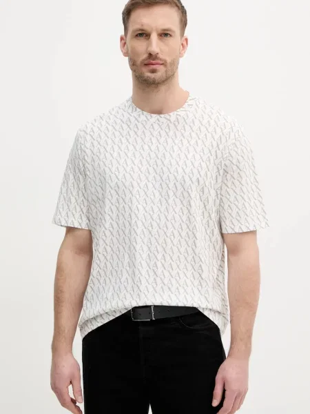 Armani Exchange tričko biela