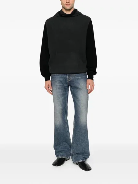 Hoodie Frenckenberger κασμίρ μαύρο