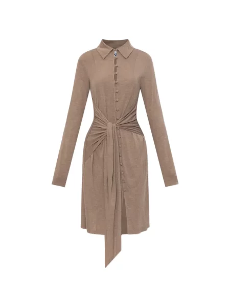 Rochie mini Ganni cu legături de costum