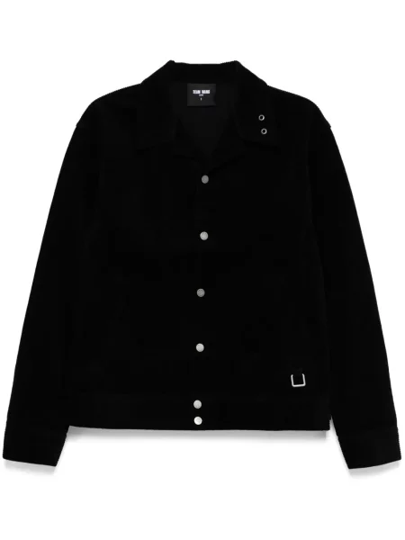 Geacă Team Wang Design de catifea cord negru