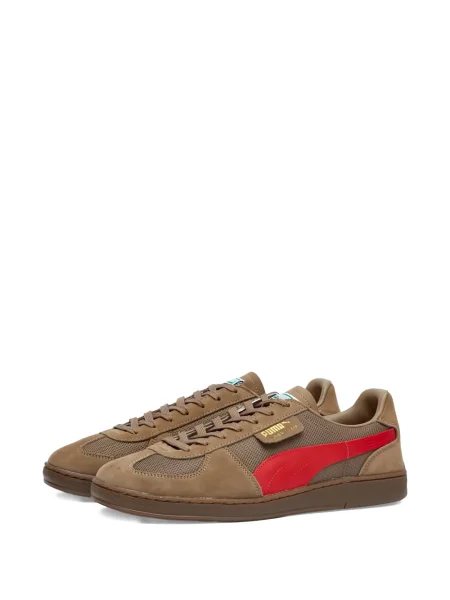 Sneakerși Puma Suede din piele de căprioară maro