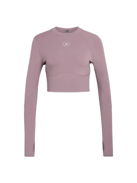 ADIDAS BY STELLA MCCARTNEY Tehnička sportska majica TruePurpose sivkasto mauve ljubičasta