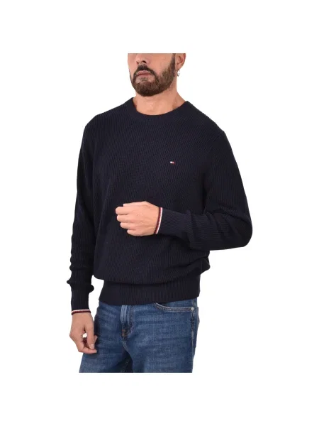 Pulover Tommy Hilfiger albastru