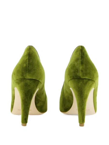 Pantofi cu toc Manolo Blahnik verde