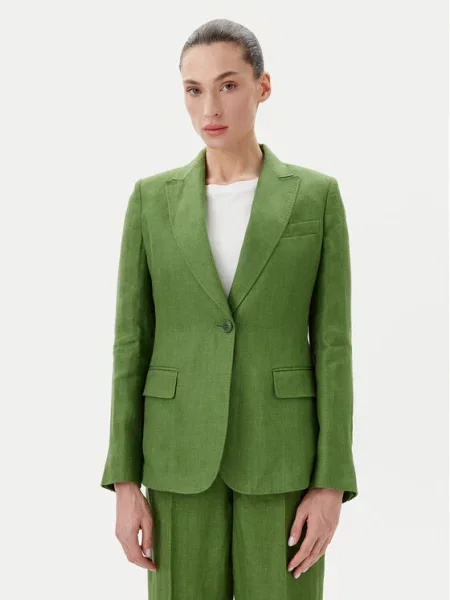 Weekend Max Mara Marynarka Nalut zielony