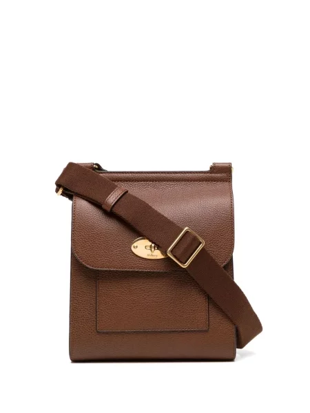 Geanta de piele Mulberry din piele maro
