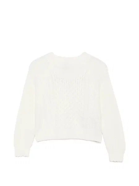 Sweter dziecięcy Emporio Armani biały