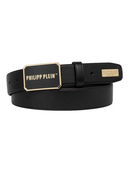 Pasek Philipp Plein z paskiem czarny
