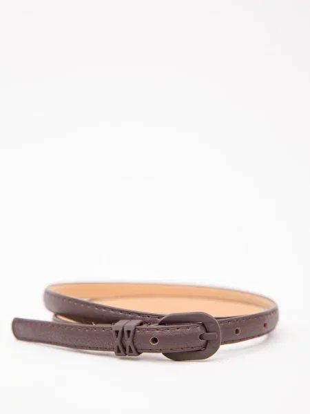 Ремень Ager с ремешками коричневый