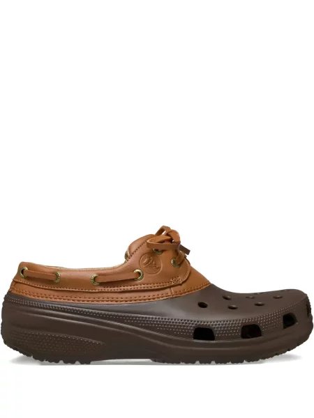 Papuci Crocs clasici maro