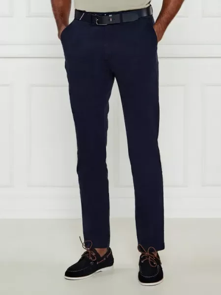 Calvin Klein Nadrág MODERN CHINO kék