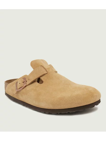 Șlapi Pentru Femei Birkenstock Boston Bb Narrow bej