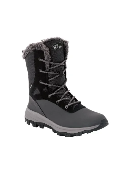 Dámske snehule Jack Wolfskin Everquest Texapore Snow High phantom/black čierna