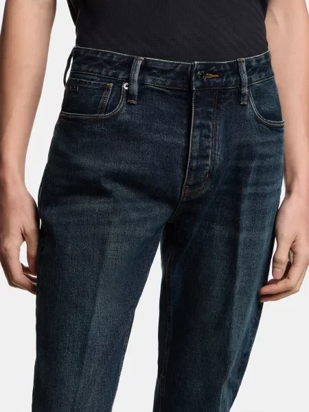 Зауженные джинсы Emporio Armani синий