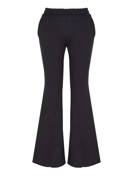 FEMSSY Kalhoty LOOM SWEATPANTS GRAPHITE grafitová