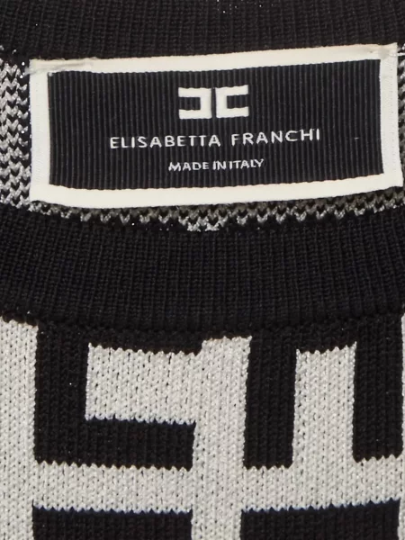 Πλεκτή μίντι φόρεμα Elisabetta Franchi