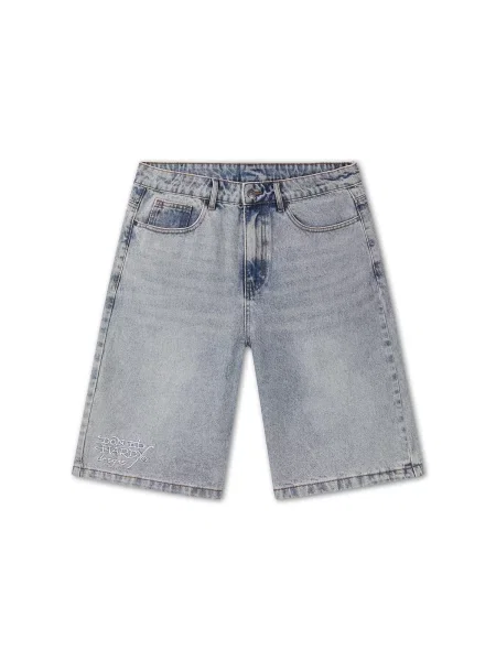 Ed Hardy Jeans albastru denim / negru alb