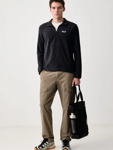 Geacă Jack Wolfskin negru