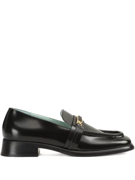Pantofi loafer Sergio Rossi din piele negru
